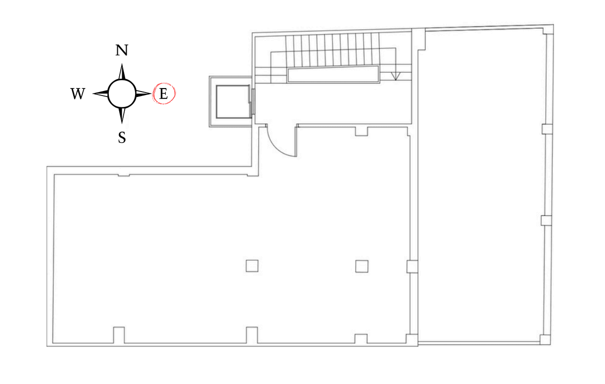 Plano del proyecto con estudio de distribución interior